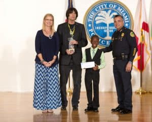 Congratulations to Khyymer Brown from Colonial Drive Elementary for being the Elementary Special Recognition Winner and winning a trip for four to Rapids Water Park!