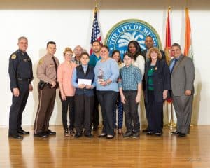 Congratulations to William Cepero from Hialeah Gardens Middle for being the Middle/High Special Recognition Winner and winning a trip to Washington, D.C. with DTRT!