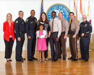 Congratulations to Naya Joseph from Coral Reef Elementary for being the Elementary Special Recognition Winner and winning a trip for four to Rapids Water Park!
